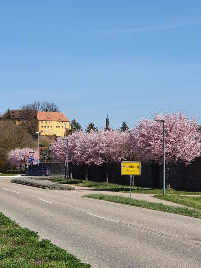 Ferienwohnung Zum Schlossblick Naehe Europa Park 말베르크 외부 사진
